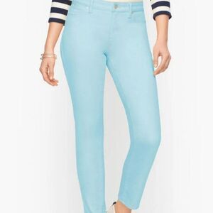 Talbots Aqua Blue 101 Jegging Crop Women's Size 10